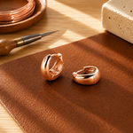 Hull copper earrings by Livia