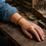 Twine copper bracelet by Livia