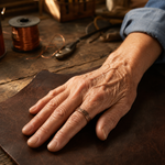 Grace copper ring by Livia