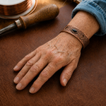 Flint copper bracelet by Livia