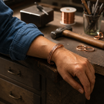 Livia's Current copper bracelet