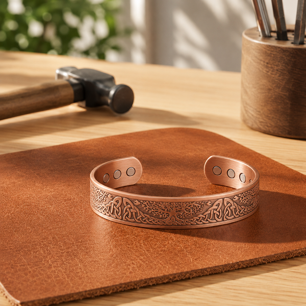Cove copper bracelet by Livia