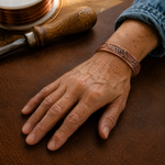 Sprig copper bracelet by Livia