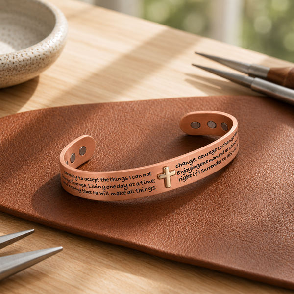 Creed copper bracelet by Livia