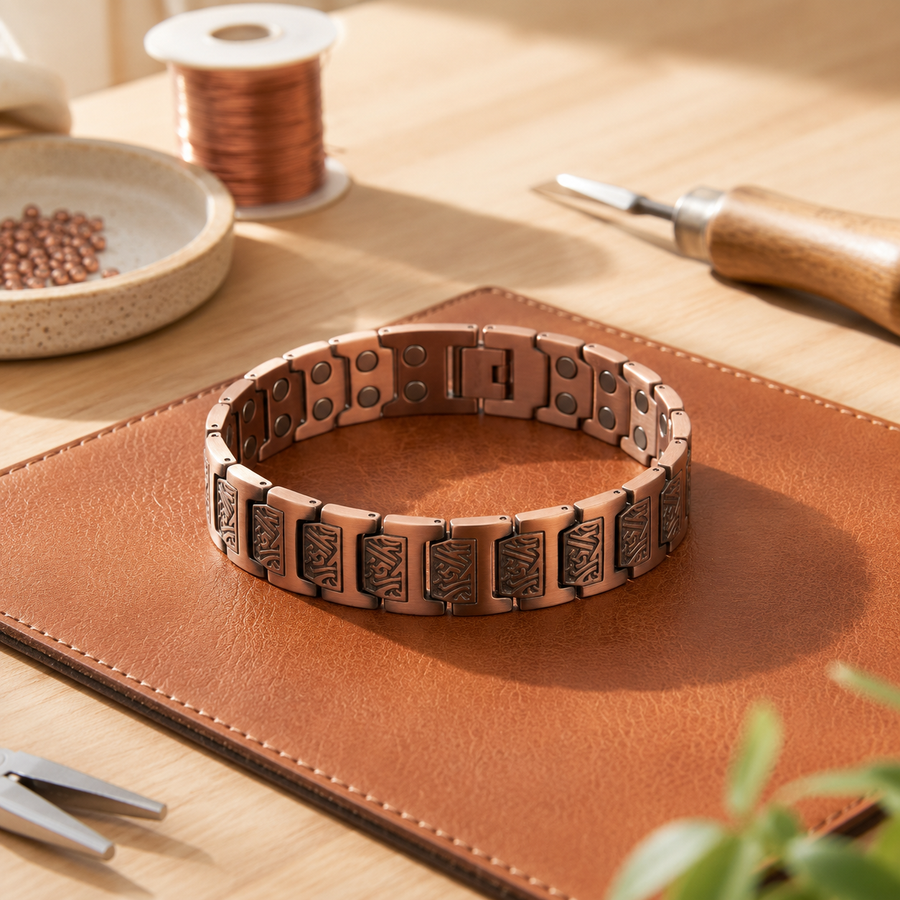 Men's copper bracelet Glen by Livia