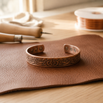 Moss copper bracelet by Livia