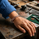 Knot copper set by Livia