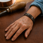 Men's copper bracelet Ochre by Livia