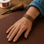 Men's copper bracelet Grit by Livia