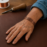 Men's copper bracelet by Livia