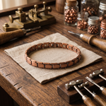 Copper ankle chain Shore by Livia