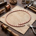 Copper necklace Cedar by Livia