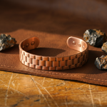 Men's copper bracelet Ore by Livia