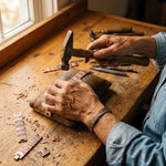 Men's copper bracelet Grit by Livia